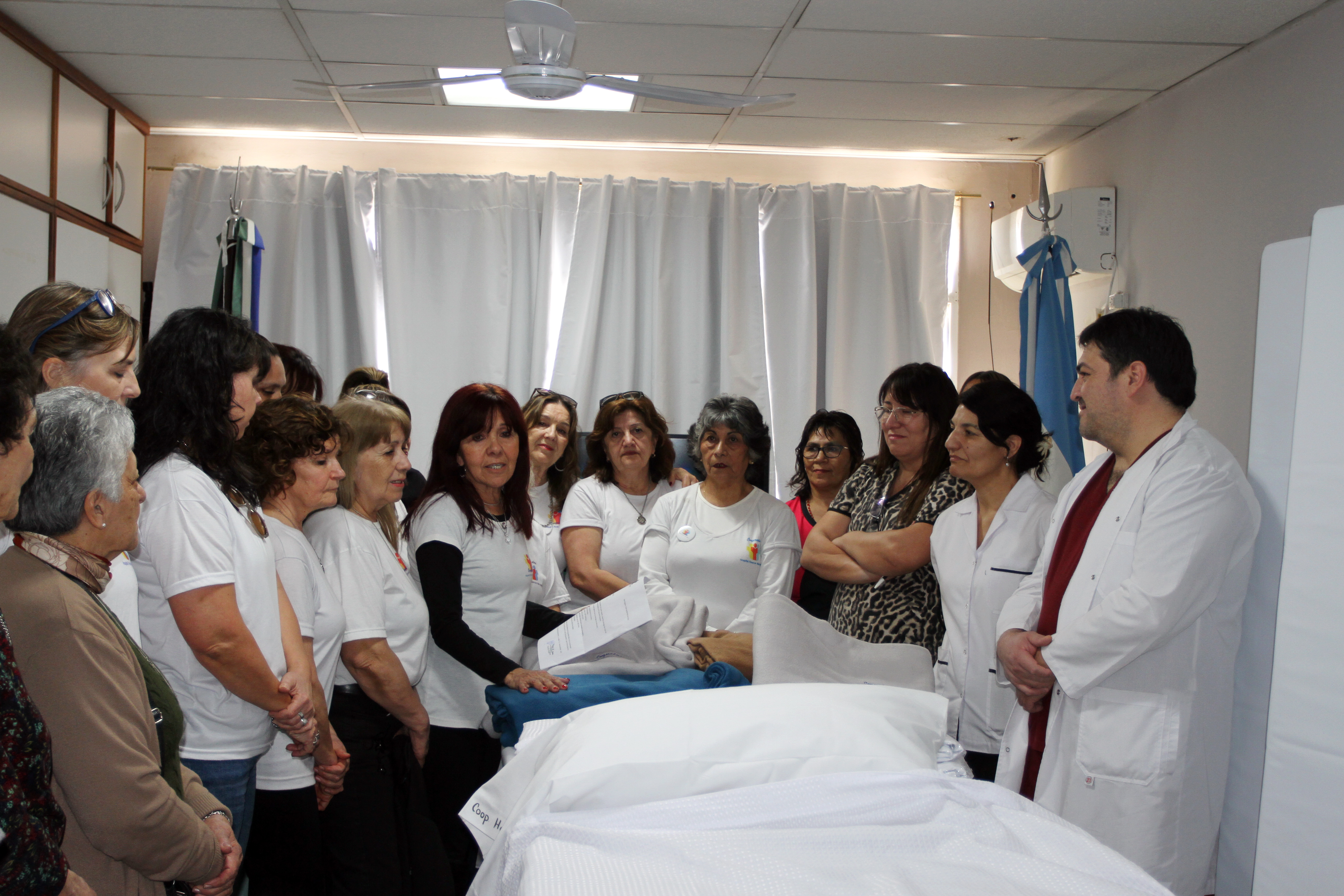 Acompañamiento de la Cooperadora al Hospital de Villa Regina